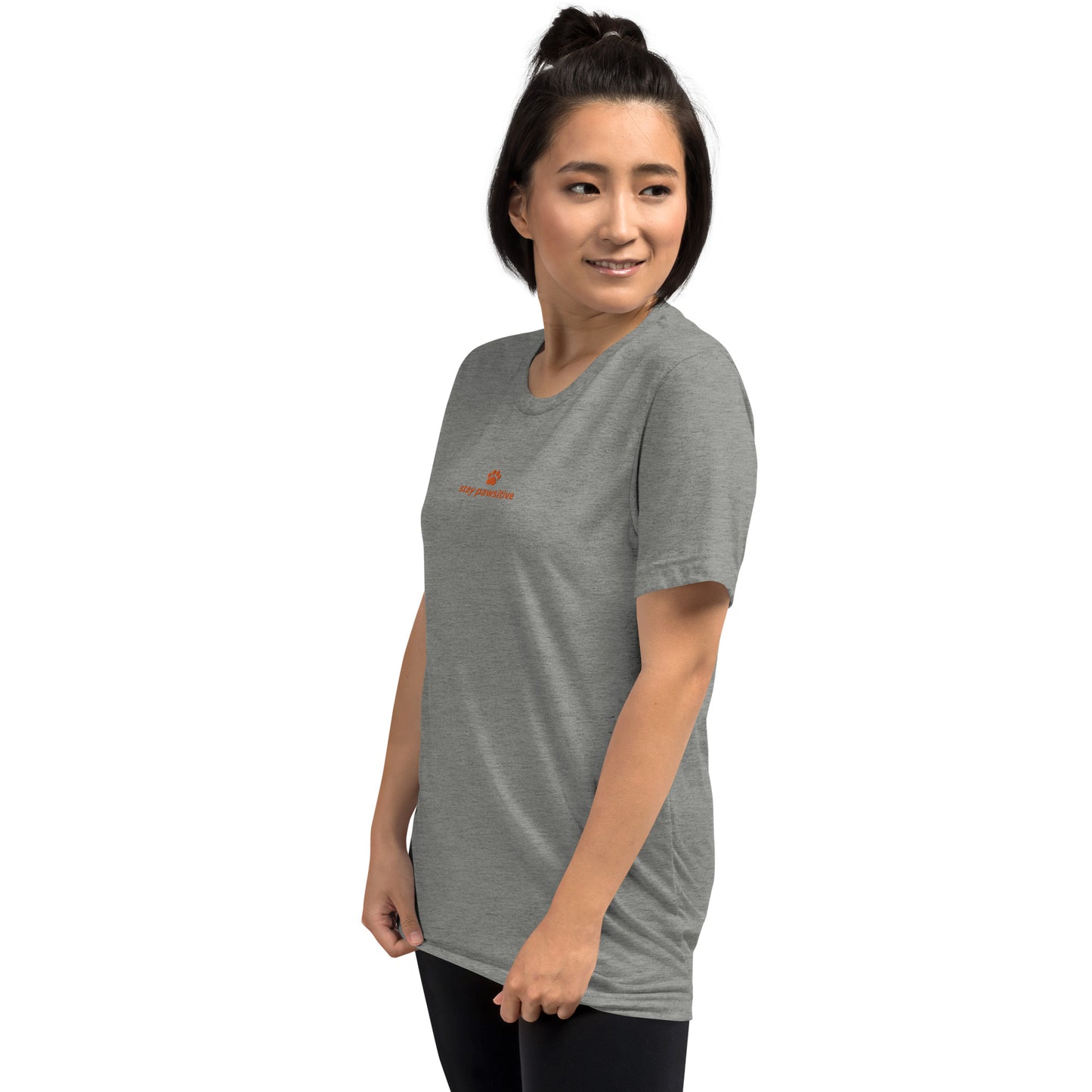 Stay pawsitive short sleeve t-shirt