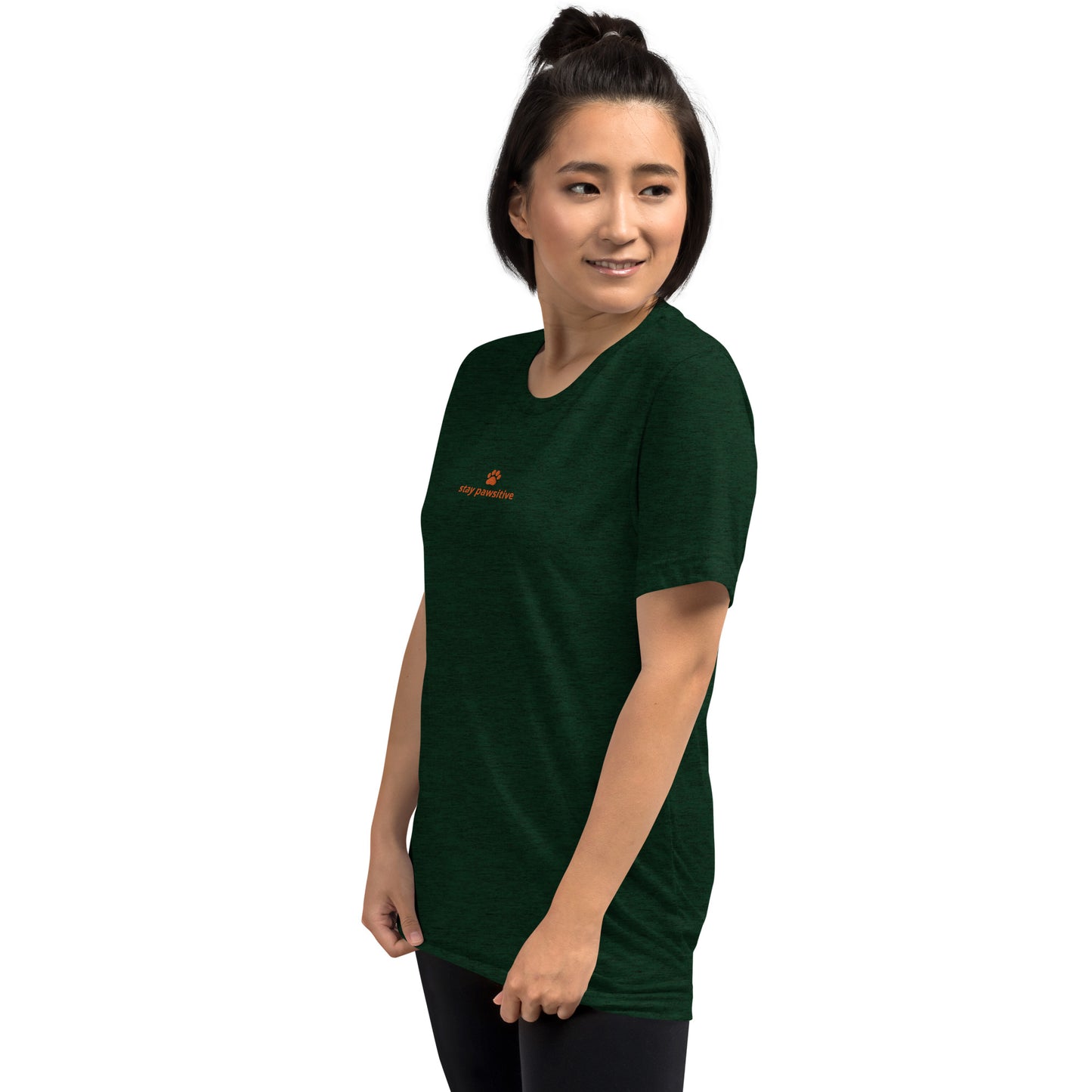 Stay pawsitive short sleeve t-shirt