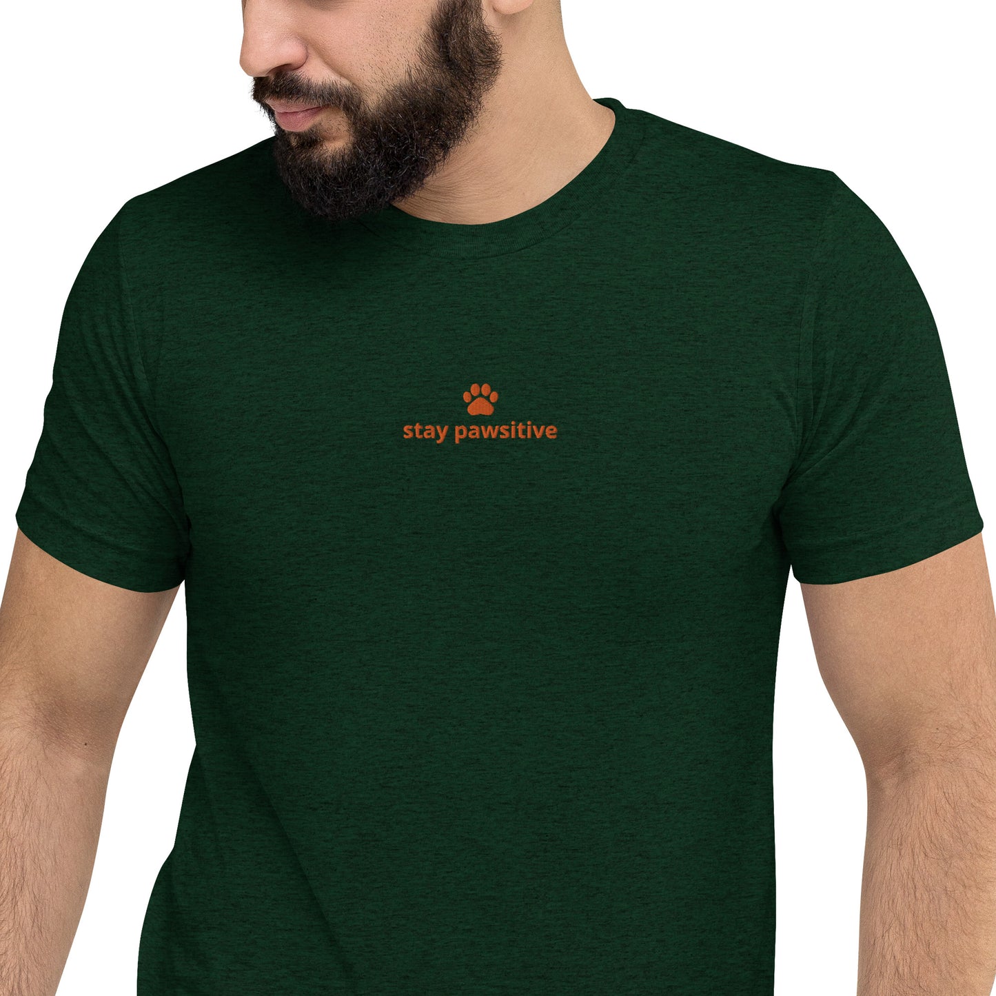 Stay pawsitive short sleeve t-shirt