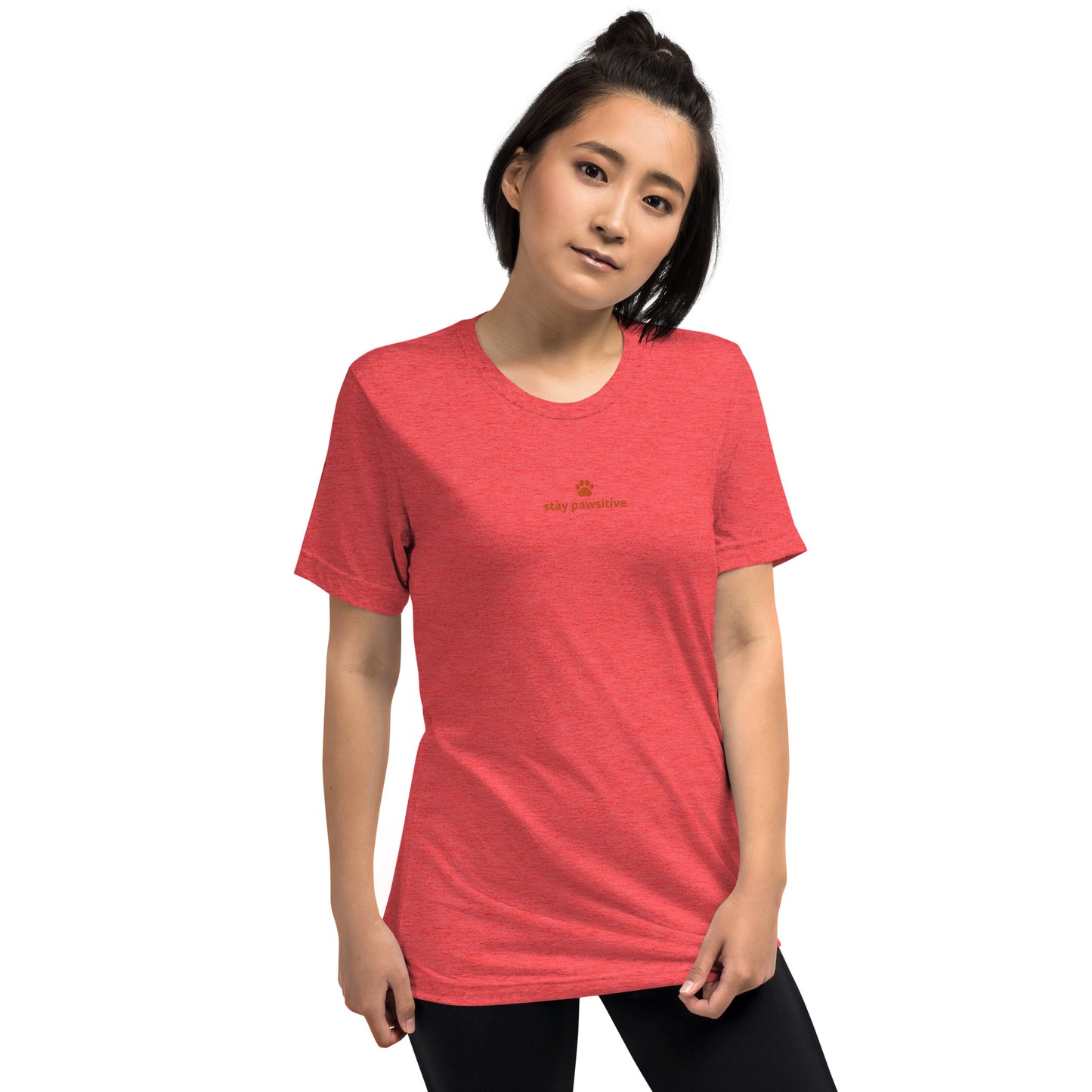 Stay pawsitive short sleeve t-shirt