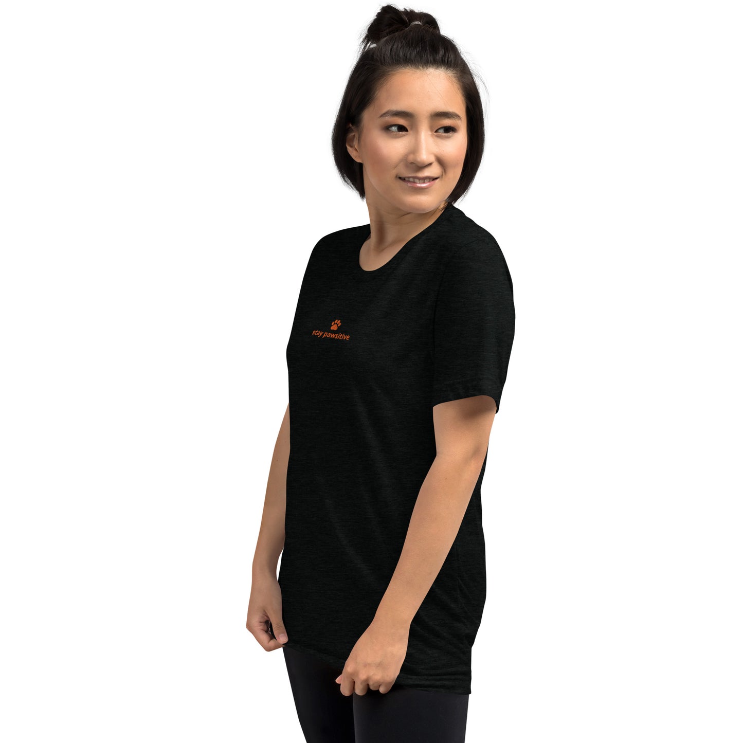 Stay pawsitive short sleeve t-shirt