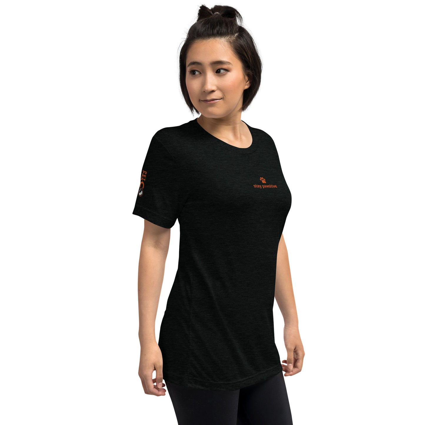 Stay pawsitive short sleeve t-shirt