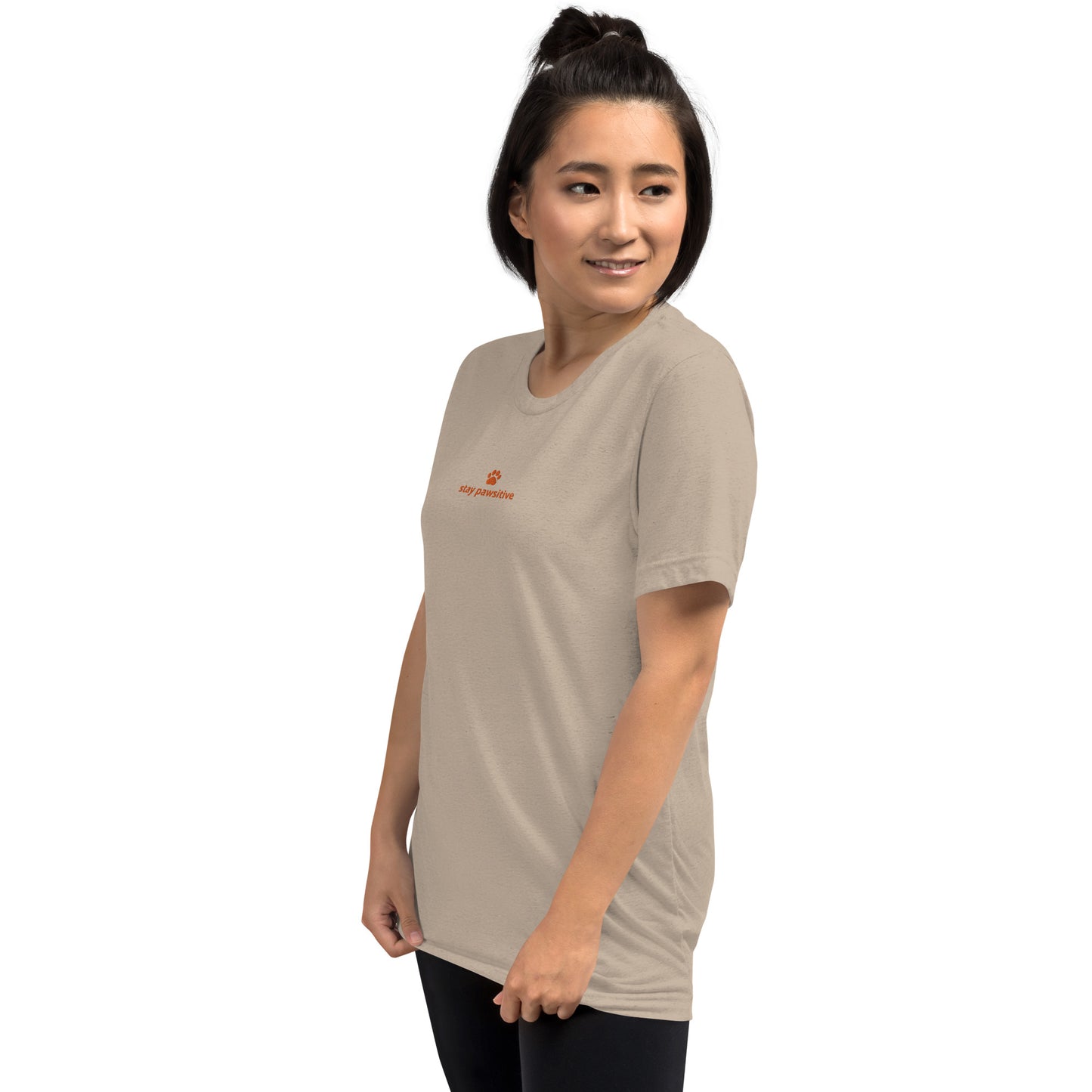 Stay pawsitive short sleeve t-shirt