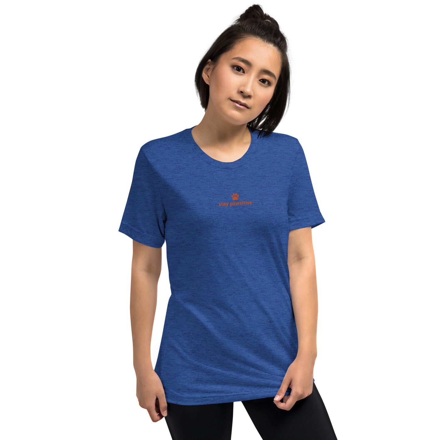 Stay pawsitive short sleeve t-shirt