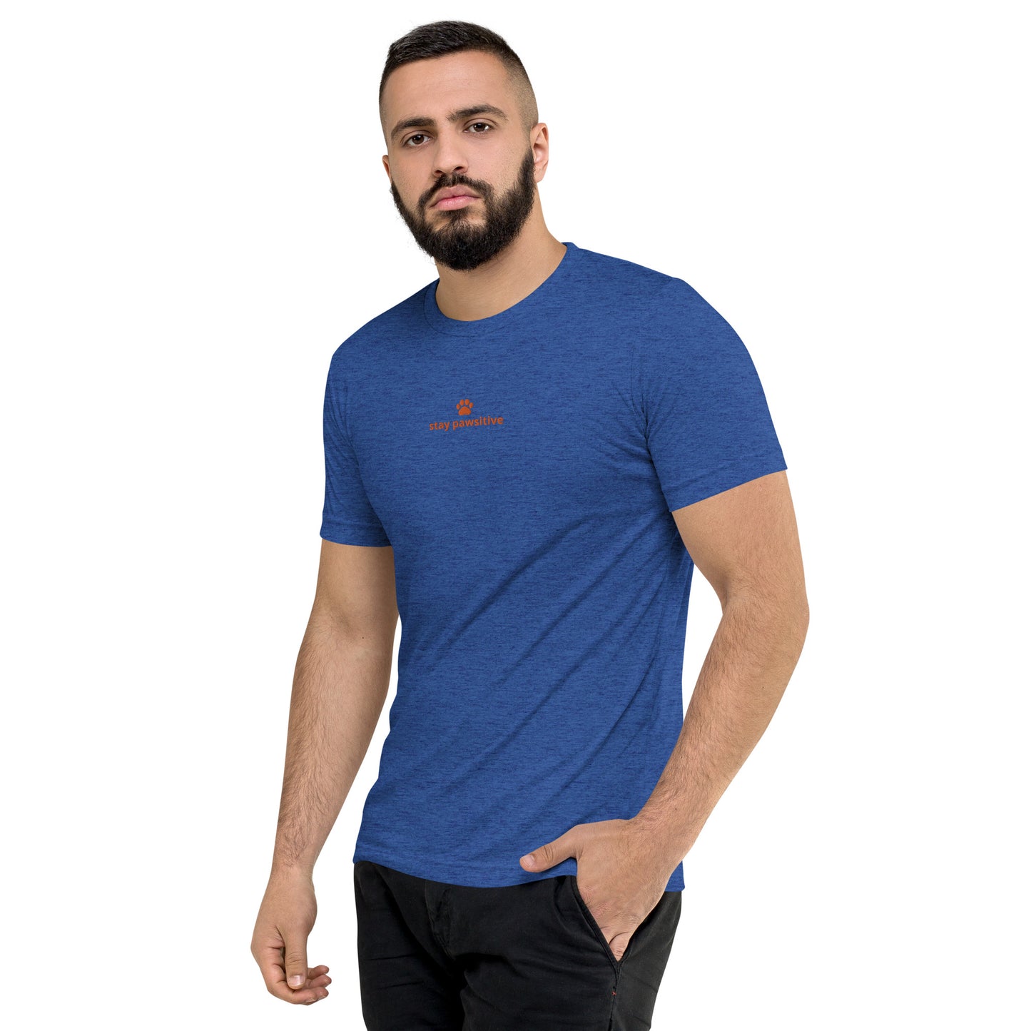 Stay pawsitive short sleeve t-shirt