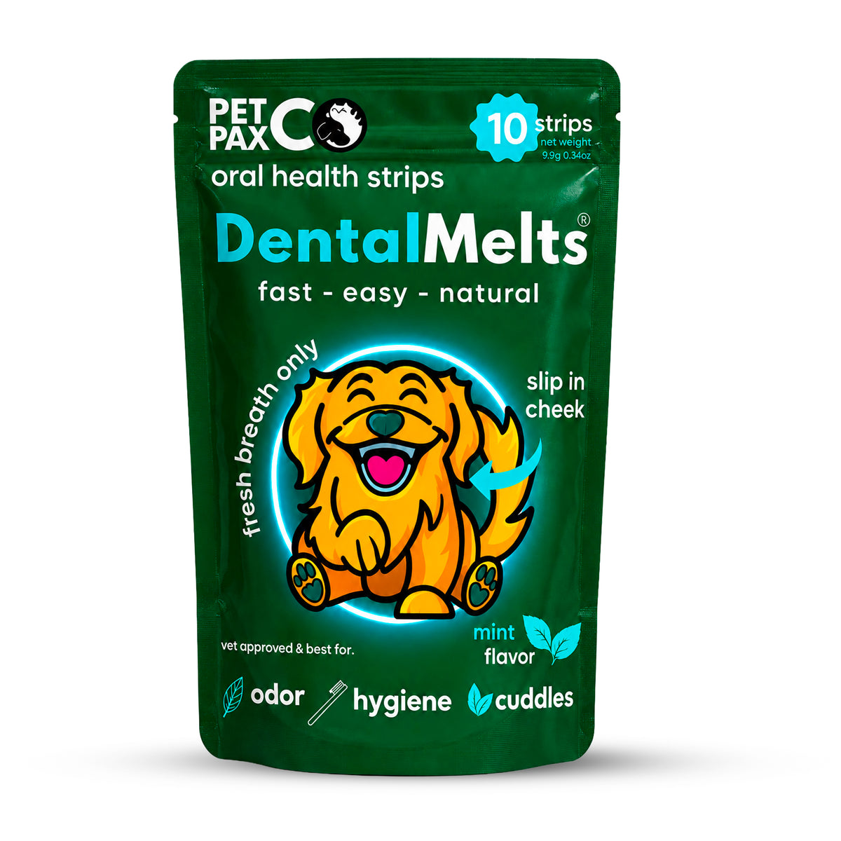DentalMelts: 5 in 1 breath freshening strips for dogs