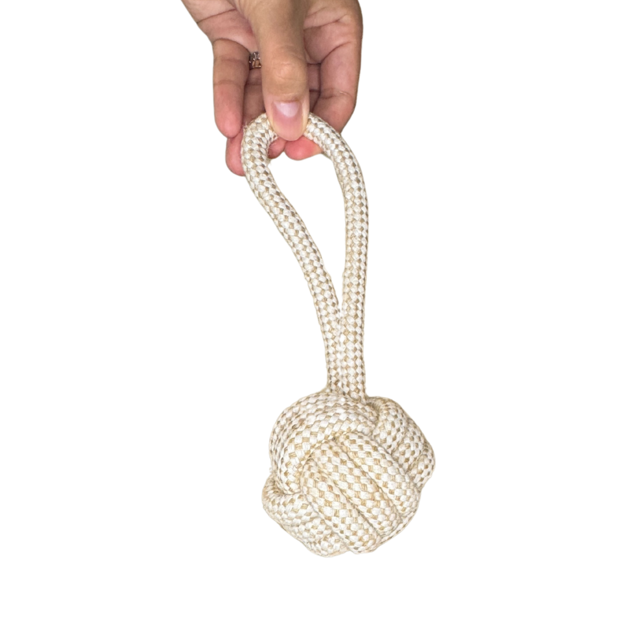 100% Natural Cotton Rope Dog Toys – Safe, Simple, and Non-Toxic Fun (4 styles)