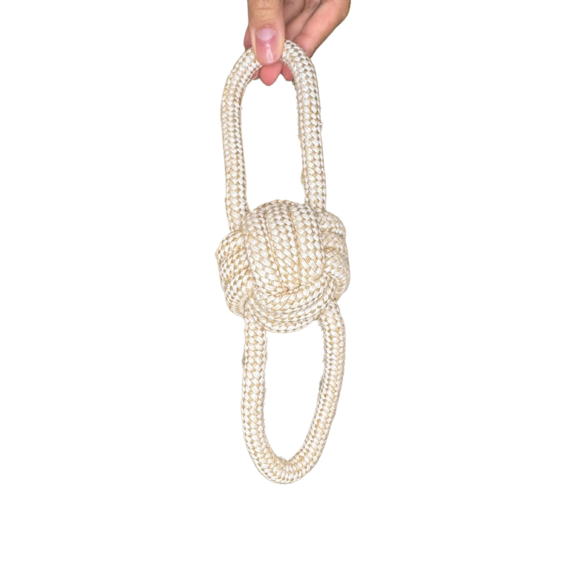 100% Natural Cotton Rope Dog Toys – Safe, Simple, and Non-Toxic Fun (4 styles)