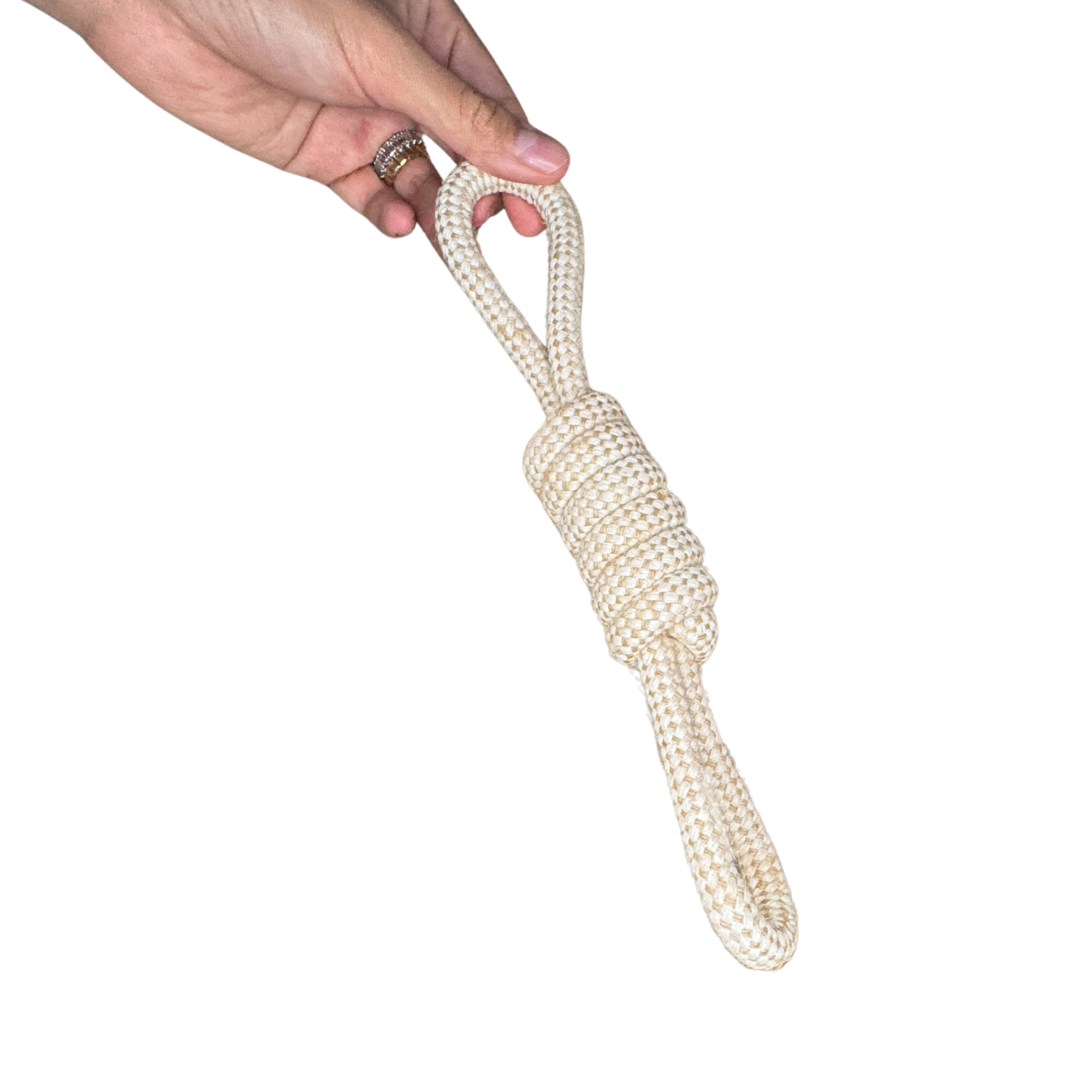 100% Natural Cotton Rope Dog Toys – Safe, Simple, and Non-Toxic Fun (4 styles)