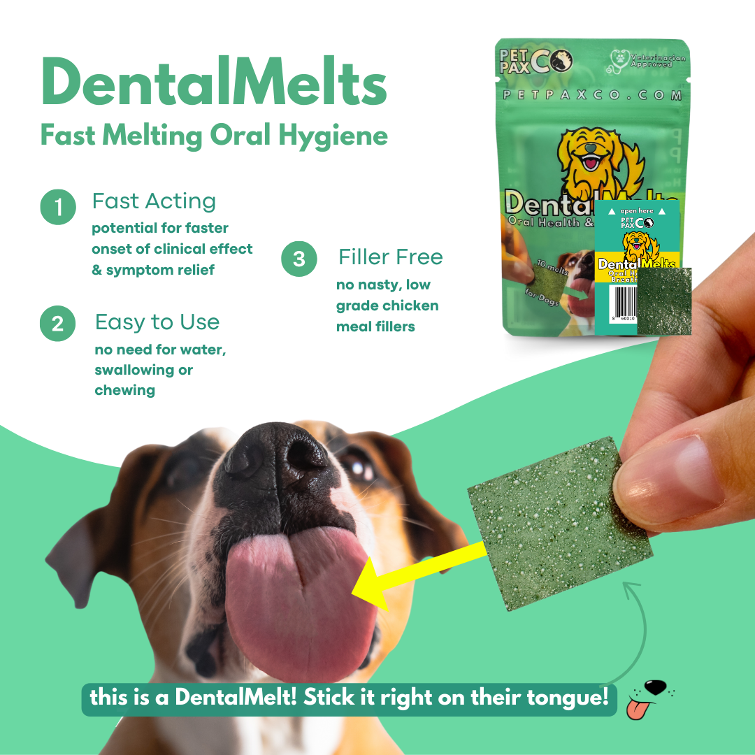 DentalMelts: 5 in 1 breath freshening strips for dogs