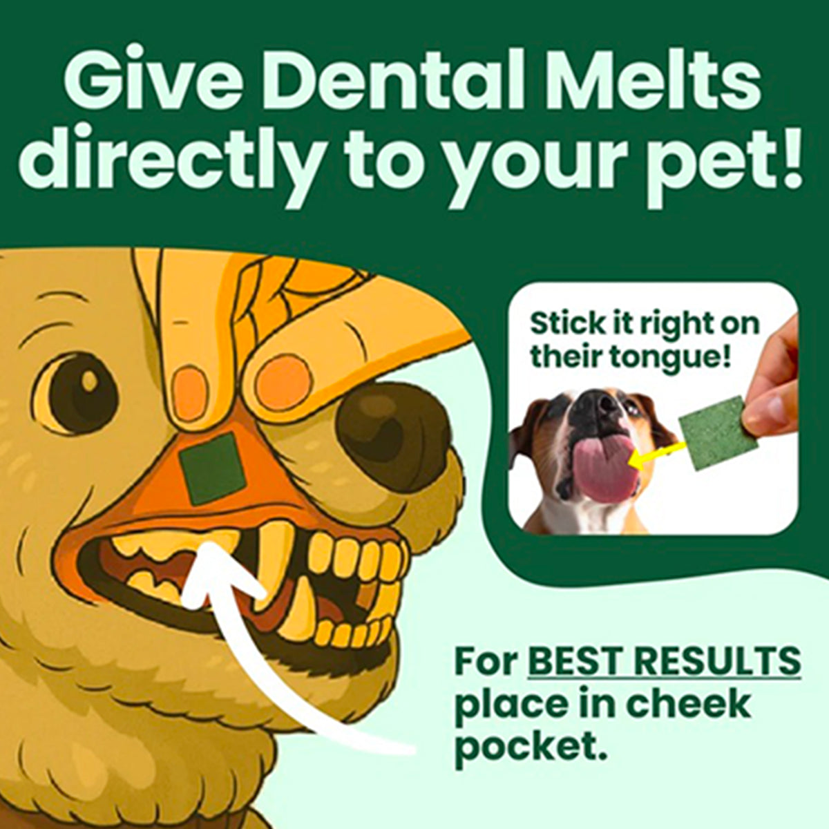 DentalMelts: 5 in 1 breath freshening strips for dogs