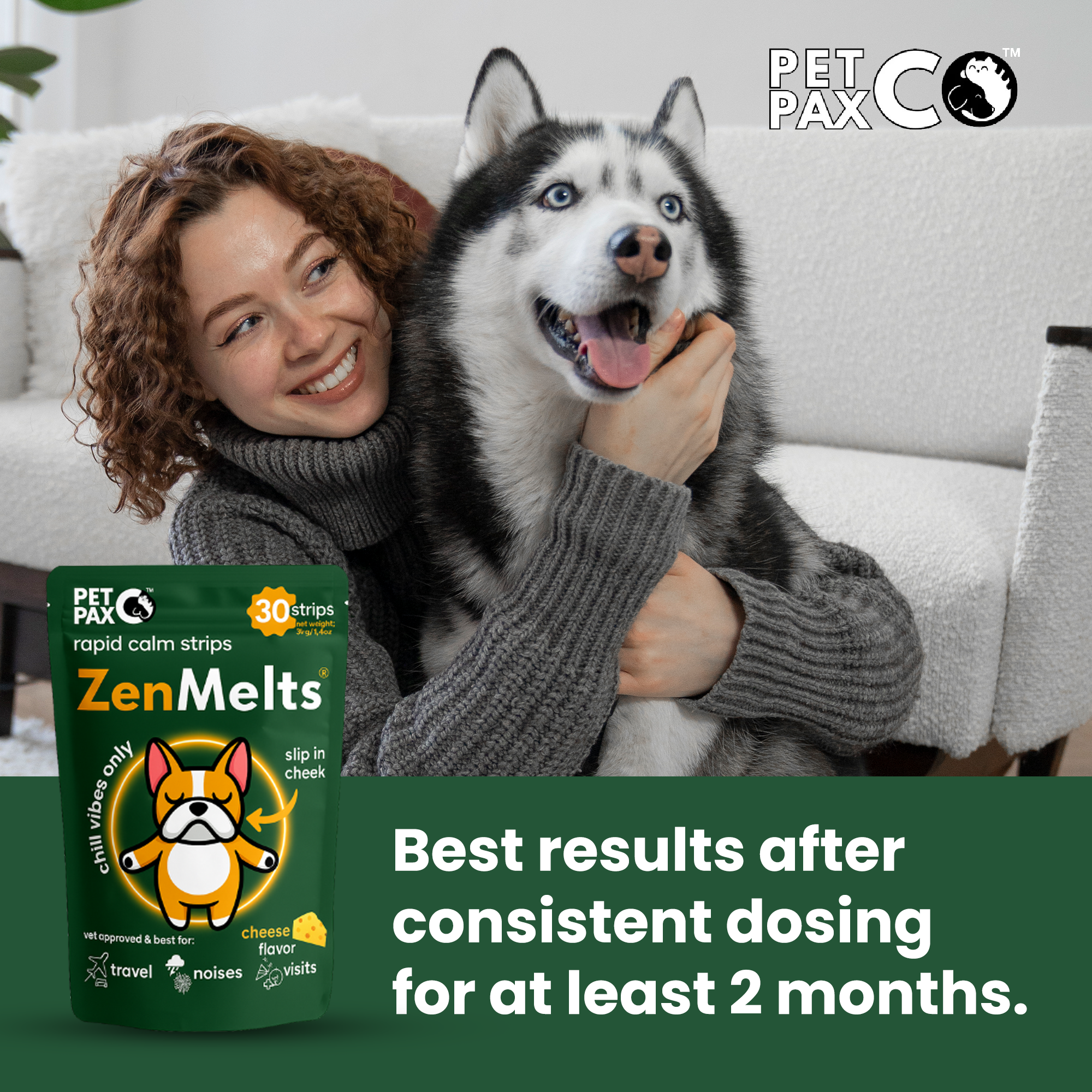 Calm & Fresh Bundle - Dental & Zen Melts + Chew Bone