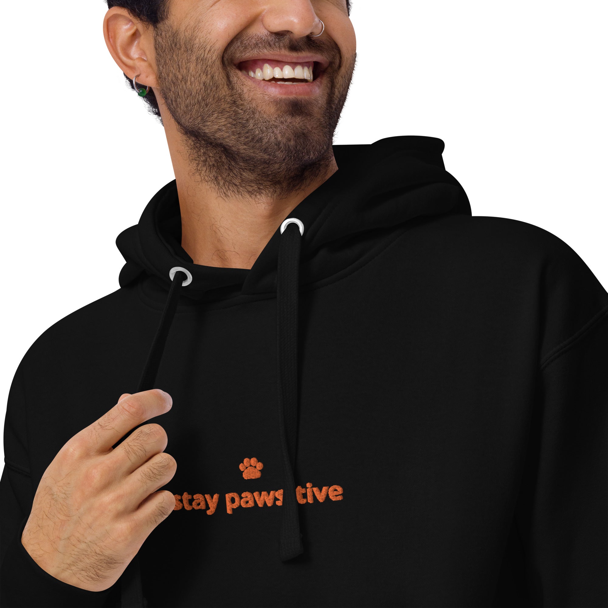 Unisex "Stay Pawsitive" Hoodie