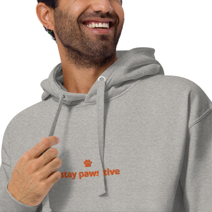 Unisex "Stay Pawsitive" Hoodie