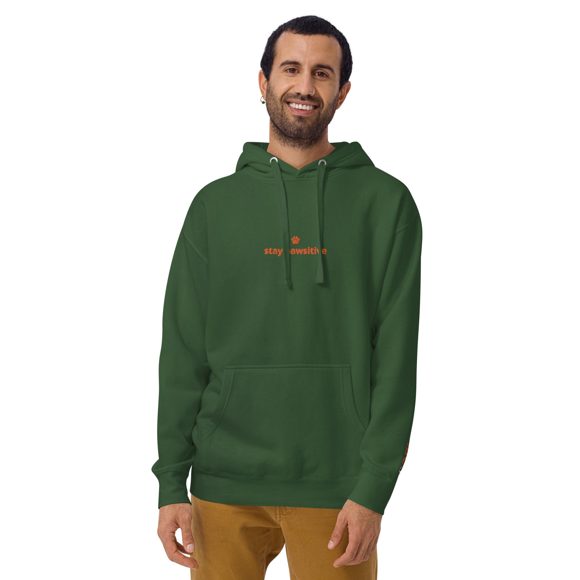 Unisex "Stay Pawsitive" Hoodie
