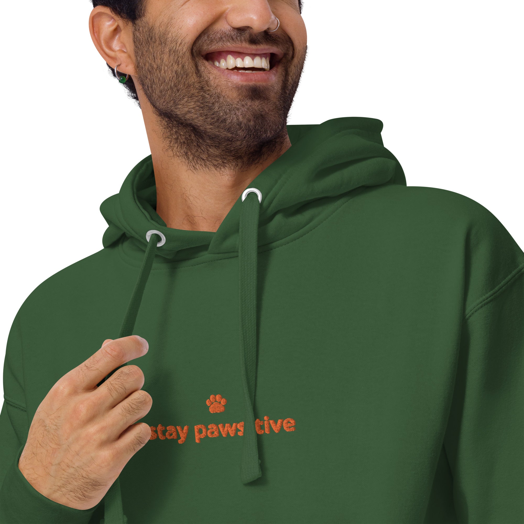 Unisex "Stay Pawsitive" Hoodie