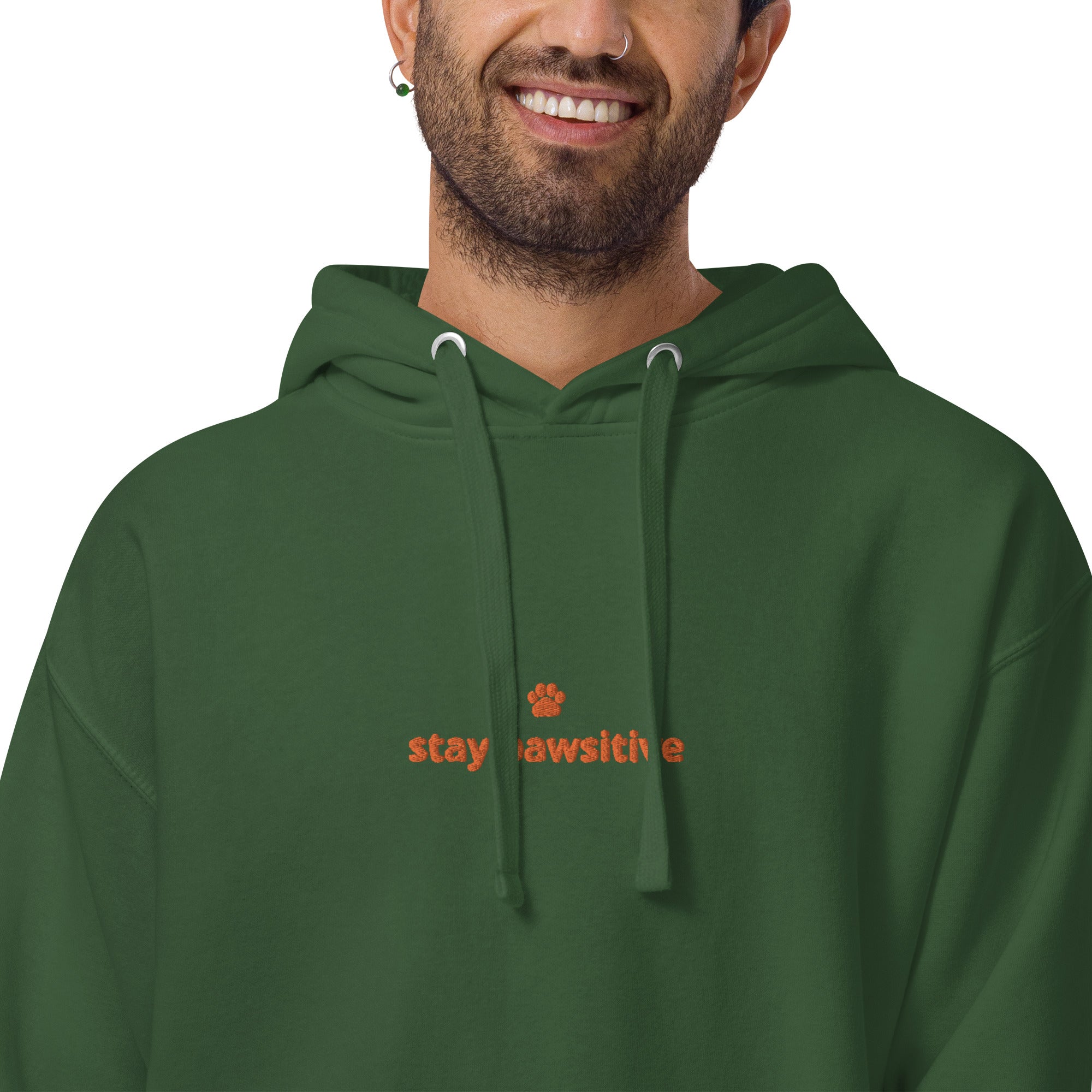Unisex "Stay Pawsitive" Hoodie