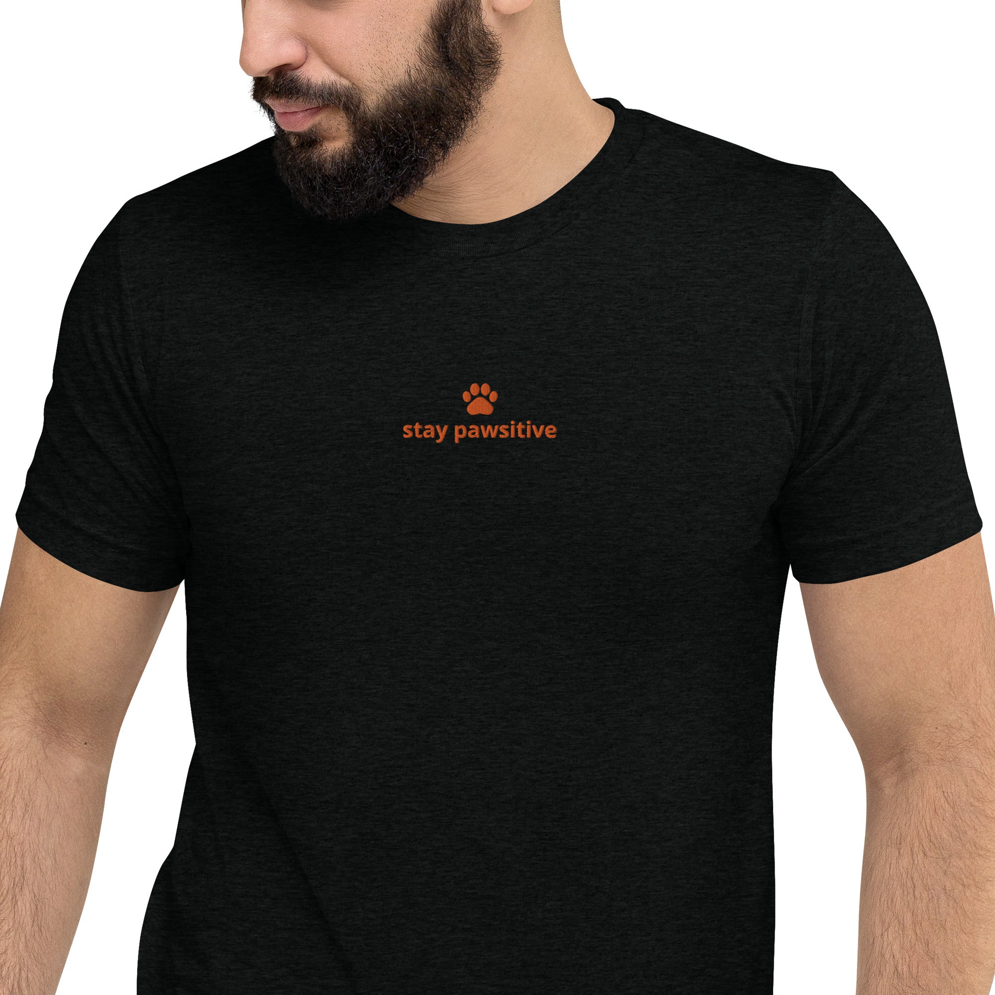 Stay pawsitive short sleeve t-shirt