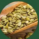 Pumpkin seeds, a source of L-tryptophan